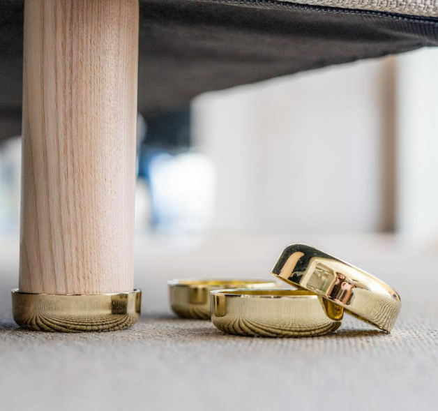 Furniture Coasters in Metal