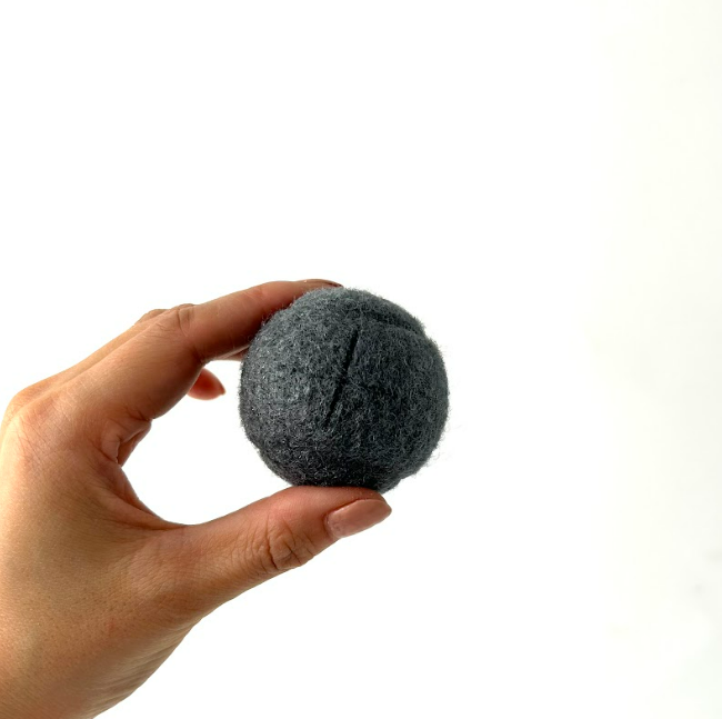 Furniture Ball in Colored Felt